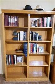 Oak double bookcase https://ctbids.com/#!/description/share/47363