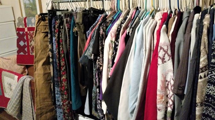 Tons of clothing (priced to sell)