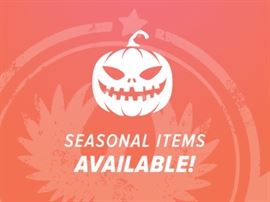 Seasonal Items Available Halloween