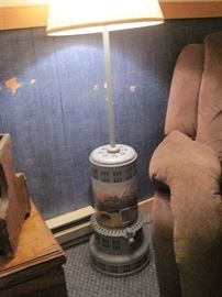 kerosene heater turned into a lamp