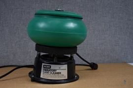 Electric Brass Polisher with 2 types of media / Corn Cob and Nut Shell Media. LOCATION 19
