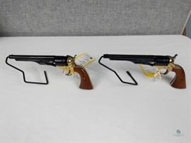 Colt 125th Anniversary Replica .22 Guns / .22 Cal Civil War Model, Serial Number 14193 W and 14194 W, in collector box, FFL # 236 and 237
