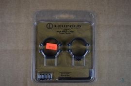 Leupold Ringmounts / High Rings (.900) 49904, Matte. New. LOCATION 19
