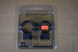 Leupold Ringmounts / Ruger #1 30mm High 51039, Matte. New. LOCATION 19
