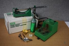RCBS Trim Mate Case Prep Center, Scale and Measure / Prep Center with accessories and manual; includes Model 5-0-5 Scale, Uniflow Powder Measure and Prep Center. LOCATION 18
