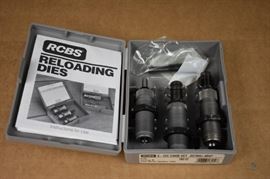 RCBS Re-Loading 3-Die for 357 MG/ .38SP / Gently Used and In Box. LOCATION 18
