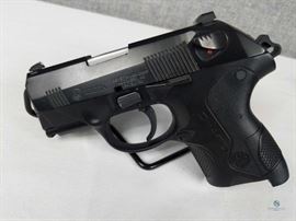 Beretta PX4 Storm / Subcompact. 9mm semi-auto pistol. 13+1, 3 dot sites. Black. Poly/fiberglass grip, interchangeable backstrap. 2 magazines. Excellent condition. Includes 2 magazines, and hard plastic case. PZ13112 9 mm, FFL #271
