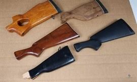 Lot of Five Assorted Gun Stocks / Material include wood and composite; Conditions vary LOCATION 20
