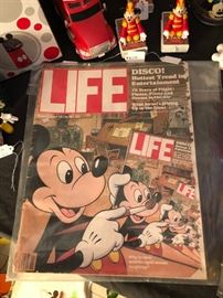 Mickey Mouse  on Life magazine