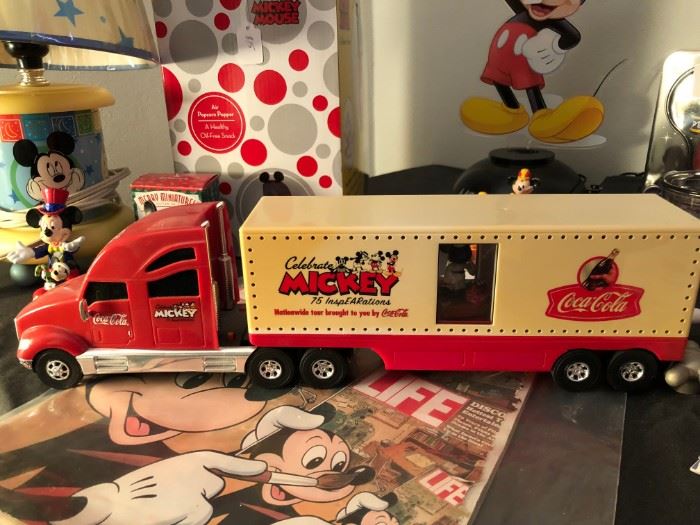 Mickey Mouse collectible truck