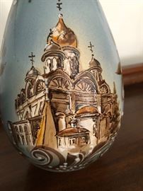 Hand painted Russian egg 
