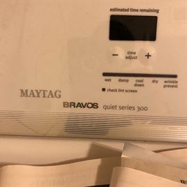 Maytag washer and dryer - gas dryer 

Owners might keep 