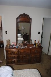 American Drew dresser with mirror