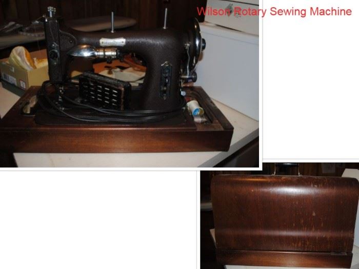 Wilson Rotary Sewing machine