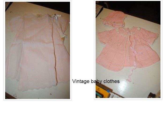 Vintage baby clothes