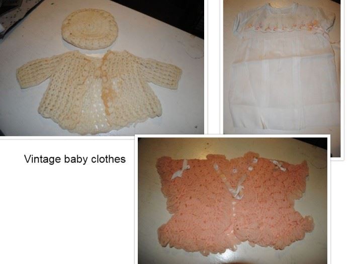  Vintage baby clothes