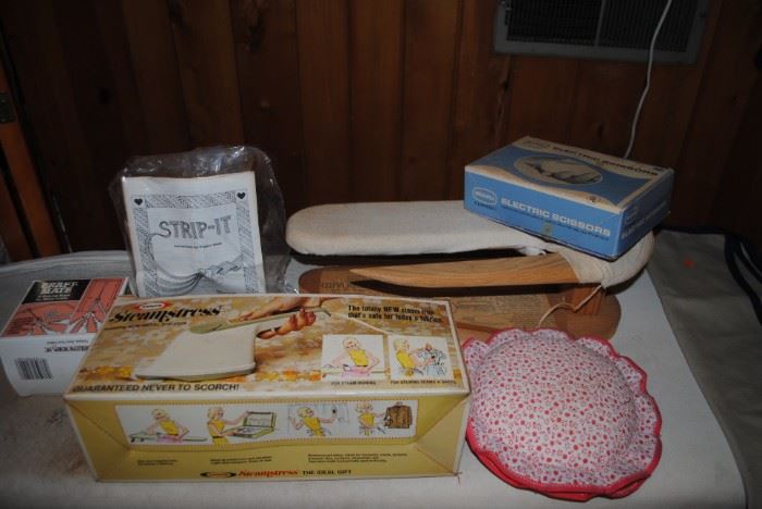 Vintage sewing and craft items