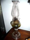 Scovill oil lamp with No. 1 burner
