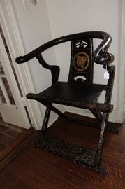 18C CHINESE HUNTING CHAIR