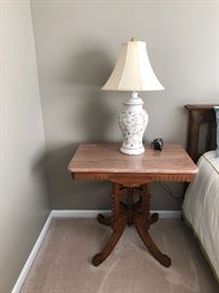 Antique East lake side table