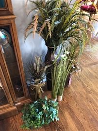 Dried and silk floral arrangements perfect for the holidays