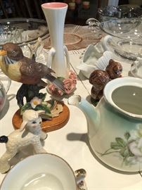 Antique China, Porcelain, figurines and vases