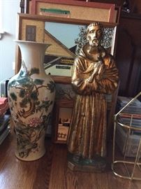 Religious figurines, Floral Vases