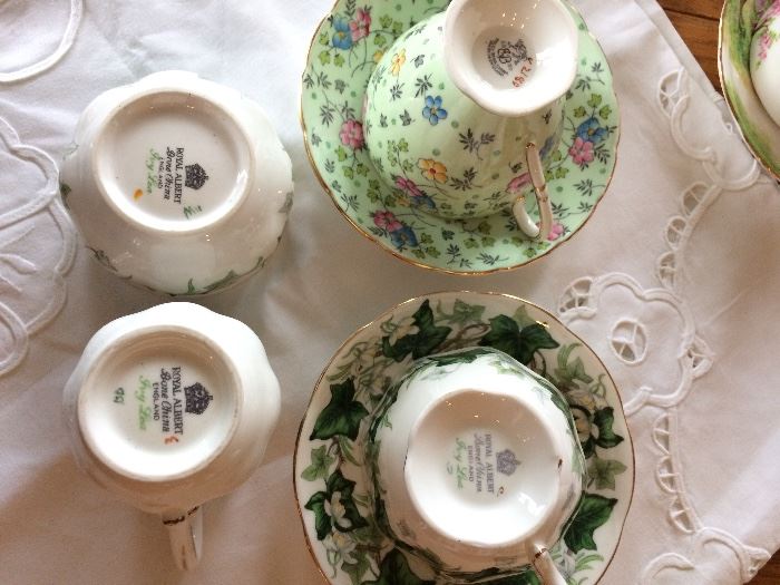 Royal Albert Ivy Tea, Foley Bone China 8b