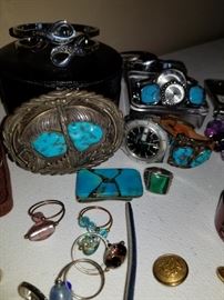 Turquois Jewelry, miscellaneous costurme  