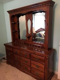 Dresser, part of set.