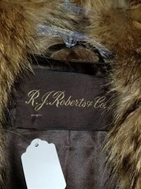 fur coat, RJ Roberts