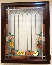 Lighted Stained Glass Window Box
