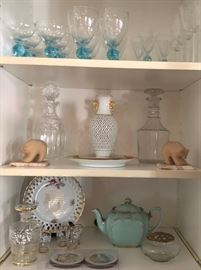 Asst Glassware and Crystal