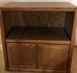 Oak TV Stand