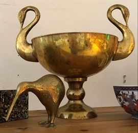 Brass Bowl, Brass Bird