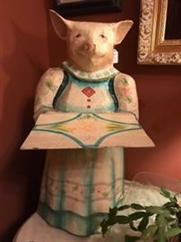 Ms Piggy Papier Mache