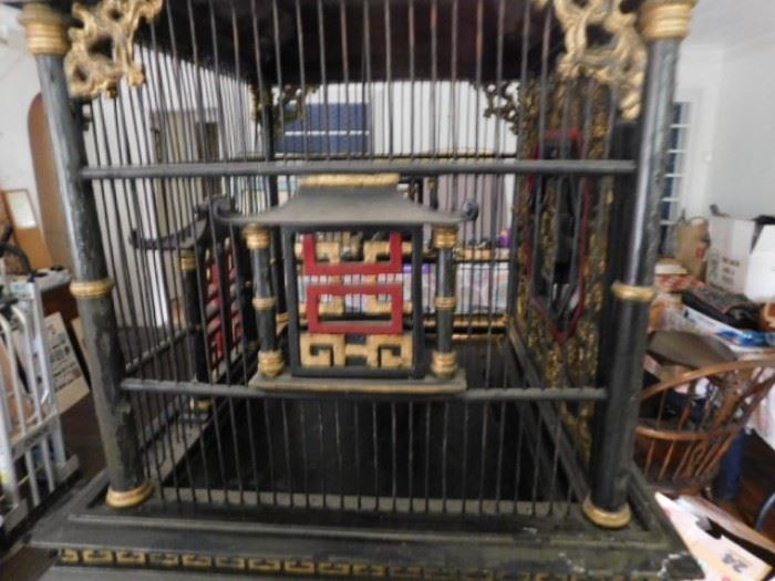 Oriental ornate Bird Cage 