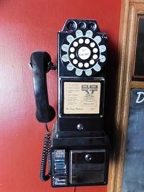 Digital Phone replica of a coin-operated phone 