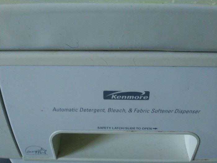 Kenmore electric dryer and washer 