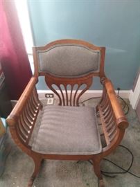 Vintage Barrel Style Chair 