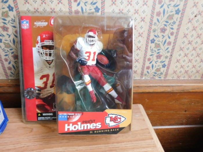 KC Chiefs Priest Holms football figure 