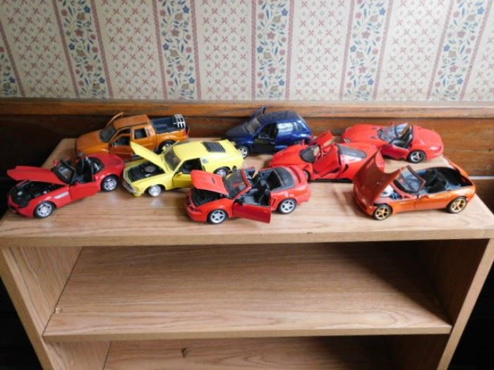 Various Diecast Cars 