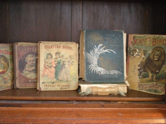 Antique books.