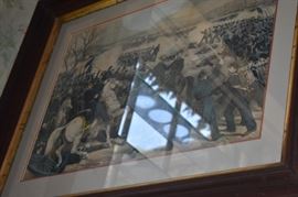 Some of the Antique Prints/Oils/Lithographs/Photographs in the Maddox Estate. More will be added to these. Bear in Mind the Maddox home was built in 1815 and visited by Andrew Jackson plus many Confederate Civil War Soldiers. The upstairs was actually used as a surgical room during the Civil War. So much History here!