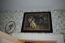 Some of the Antique Prints/Oils/Lithographs/Photographs in the Maddox Estate. More will be added to these. Bear in Mind the Maddox home was built in 1815 and visited by Andrew Jackson plus many Confederate Civil War Soldiers. The upstairs was actually used as a surgical room during the Civil War. So much History here!