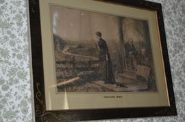 Some of the Antique Prints/Oils/Lithographs/Photographs in the Maddox Estate. More will be added to these. Bear in Mind the Maddox home was built in 1815 and visited by Andrew Jackson plus many Confederate Civil War Soldiers. The upstairs was actually used as a surgical room during the Civil War. So much History here!