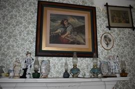 Some of the Antique Prints/Oils/Lithographs/Photographs in the Maddox Estate. More will be added to these. Bear in Mind the Maddox home was built in 1815 and visited by Andrew Jackson plus many Confederate Civil War Soldiers. The upstairs was actually used as a surgical room during the Civil War. So much History here!