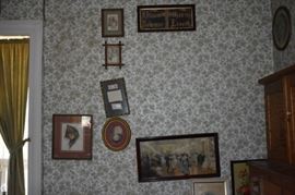 Some of the Antique Prints/Oils/Lithographs/Photographs in the Maddox Estate. More will be added to these. Bear in Mind the Maddox home was built in 1815 and visited by Andrew Jackson plus many Confederate Civil War Soldiers. The upstairs was actually used as a surgical room during the Civil War. So much History here!