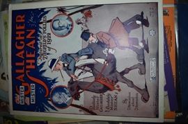 This is but a small random sampling of 65,800 pieces of sheet music in this collection. The collection must be sold as an entire collection. I welcome all inquiries of interest in purchasing the collection and to make appointments to see it. This collection as with the Books and Vinyl Records may be sold anytime prior to the sale dates. Please call/text/or email for more information. 