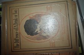 This is but a small random sampling of 65,800 pieces of sheet music in this collection. The collection must be sold as an entire collection. I welcome all inquiries of interest in purchasing the collection and to make appointments to see it. This collection as with the Books and Vinyl Records may be sold anytime prior to the sale dates. Please call/text/or email for more information. 